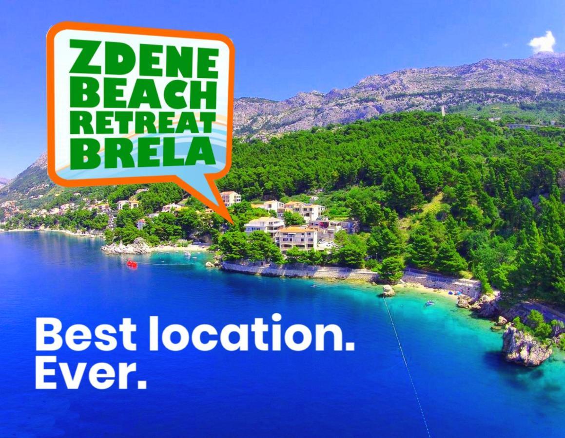 Brela Beach Retreat Apartment Exterior foto